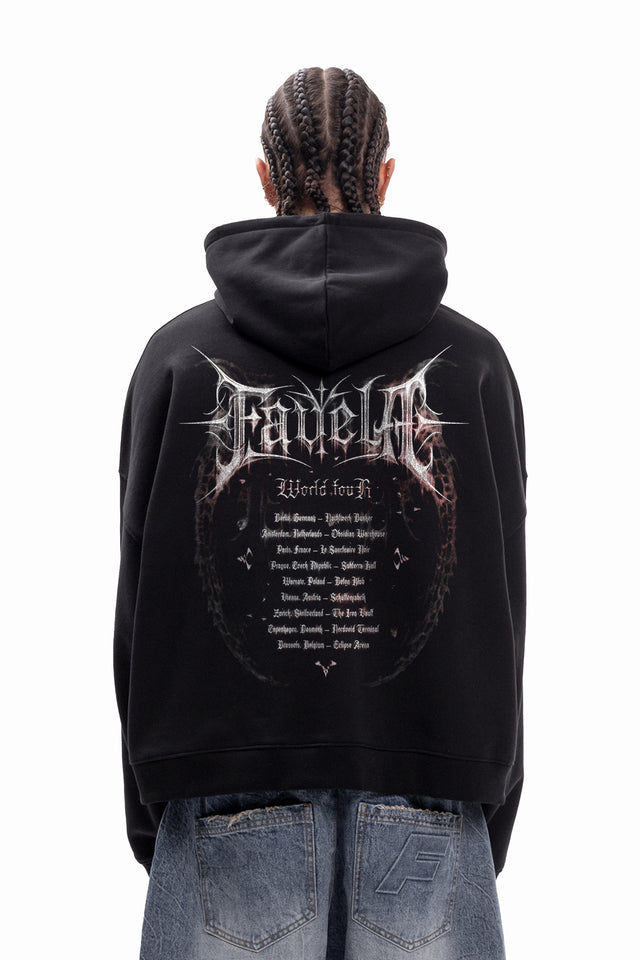 WORLDTOUR BLACK BOXY FRONTZIP