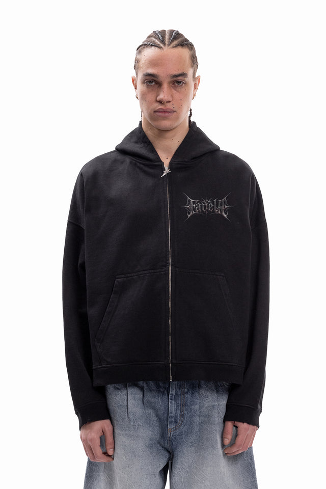 WORLDTOUR BLACK BOXY FRONTZIP