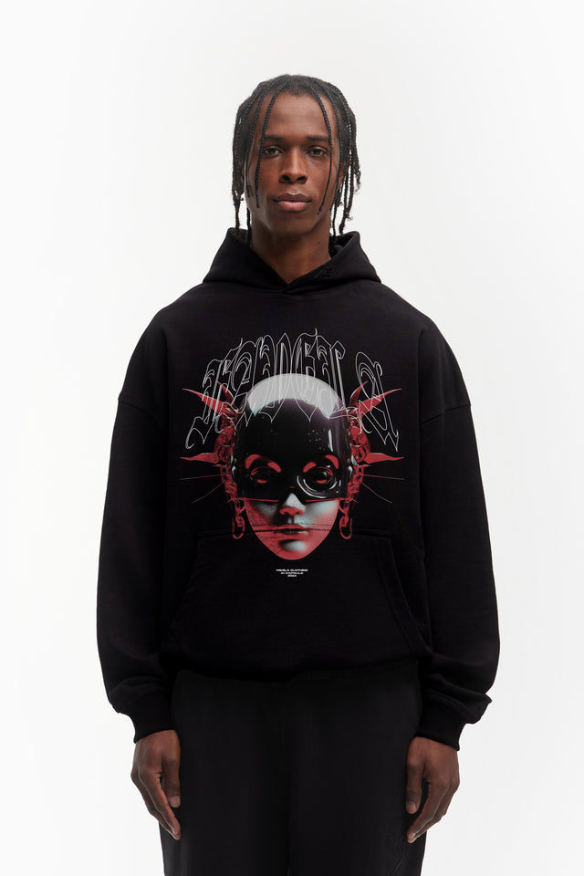 %AI CAPSULE 01 BLACK HOODIE%
