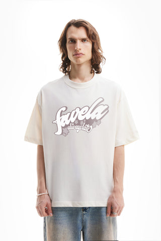 %ALWAYS LATE VANILLA T-SHIRT%