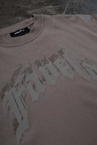 AVES RHINESTONE CINDER T-SHIRT