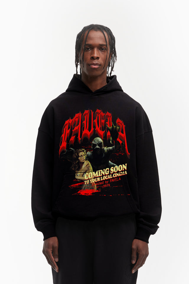 %CINEMA BLACK HOODIE%