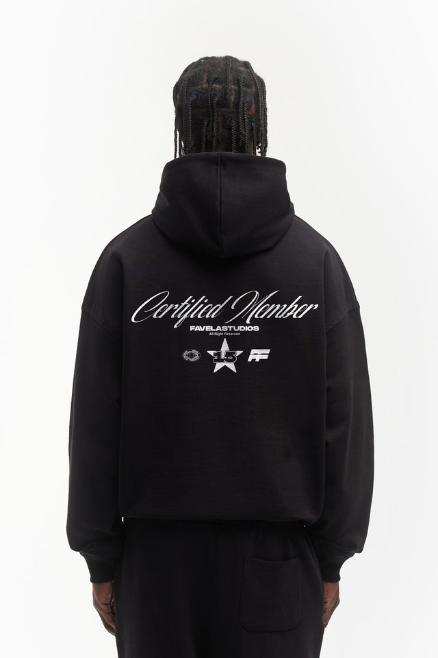 CERTIFIED MEMBER BLACK HOODIE