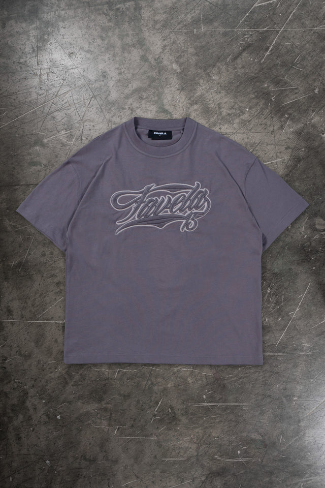 NEW 3D COLLEGE DARK GREY T-SHIRT