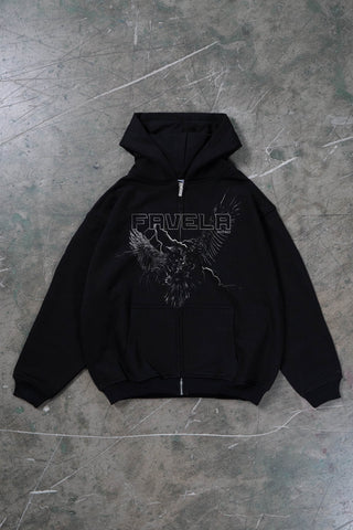 EAGLE BLACK FRONT ZIP