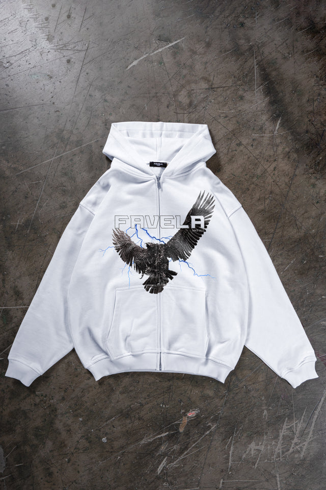 EAGLE WHITE FRONT ZIP