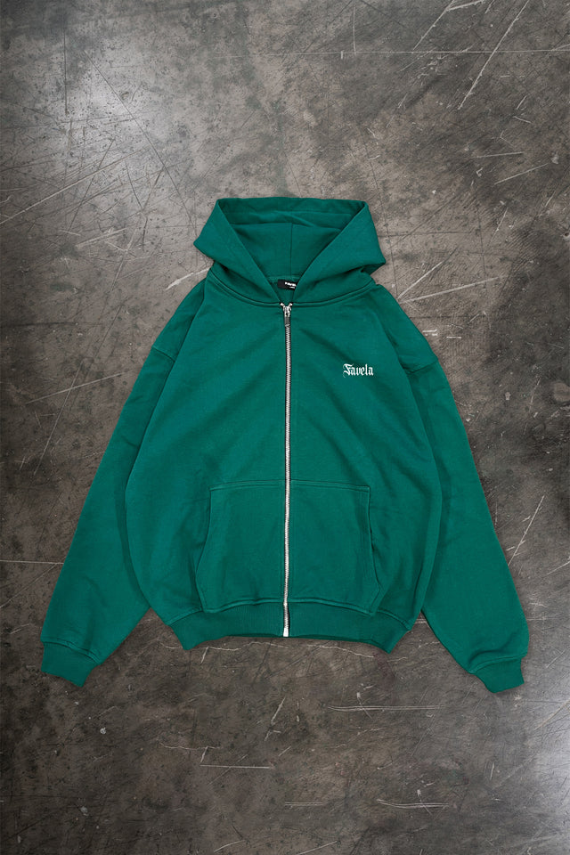 OUTLINE FOREST GREEN FRONTZIP