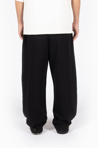 HEAVY BAGGY BLACK JOGGER