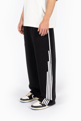 4 STRIPE BLACK JOGGER