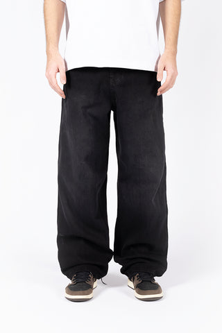 HEAVY BAGGY REGULAR VINTAGE BLACK DENIM