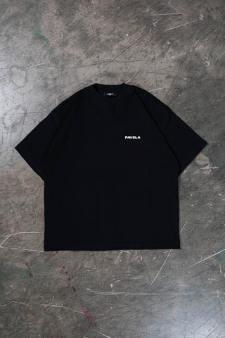 DESIGN DEPARTMENT BLACK DISTRESSED T-SHIRT