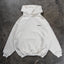 Front view of Vanilla Off White Hoodie 