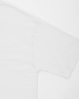 GIRL BAND BOXY DISTRESSED WHITE T-SHIRT