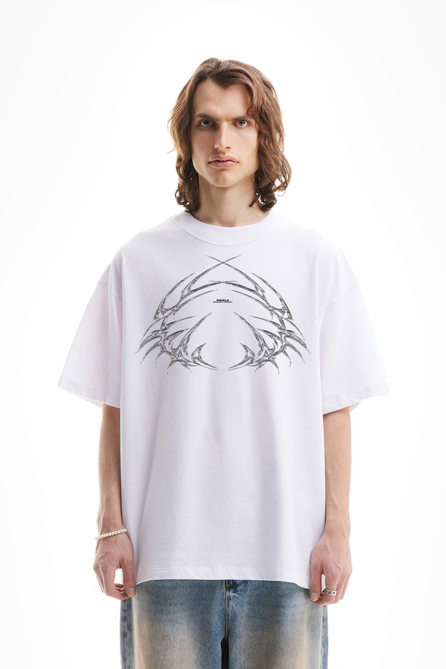 WREATH WHITE T-SHIRT