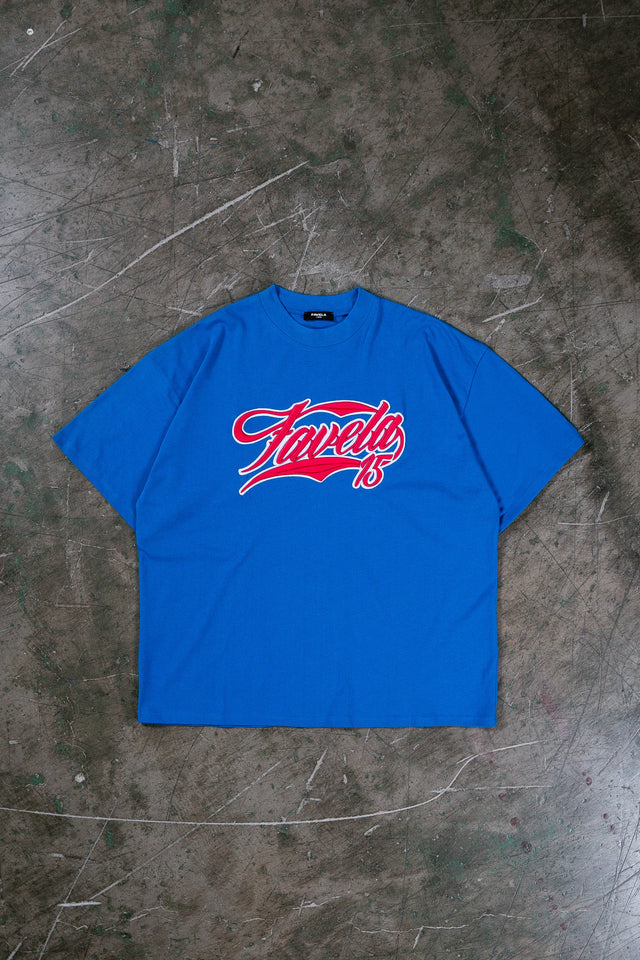 NEW 3D COLLEGE ROYAL BLUE T-SHIRT