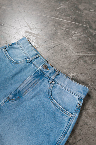 FAVELA FAVELA EMBROIDERY LIGHT BLUE DENIM