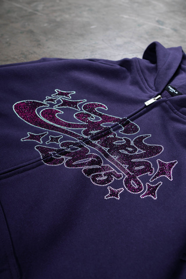 RHINESTONE 2015 NIGHTSHADE FRONTZIP