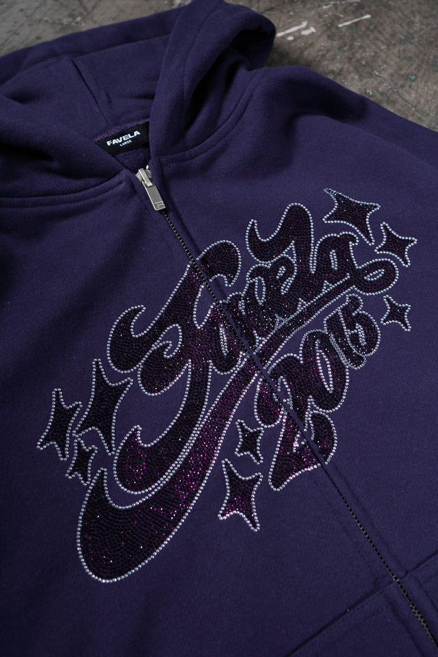 RHINESTONE 2015 NIGHTSHADE FRONTZIP