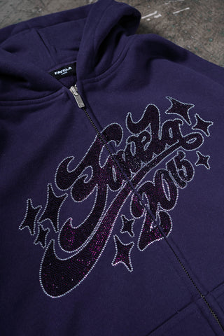 RHINESTONE 2015 NIGHTSHADE FRONTZIP