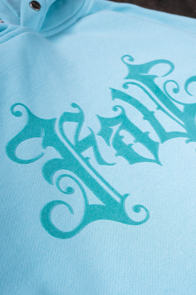 VELOR TROPICAL BREEZE SNAP BUTTON HOODIE