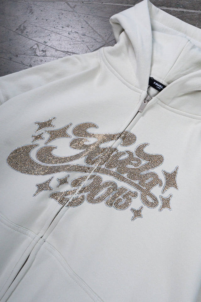 RHINESTONE 2015 FOGGY DEW FRONTZIP