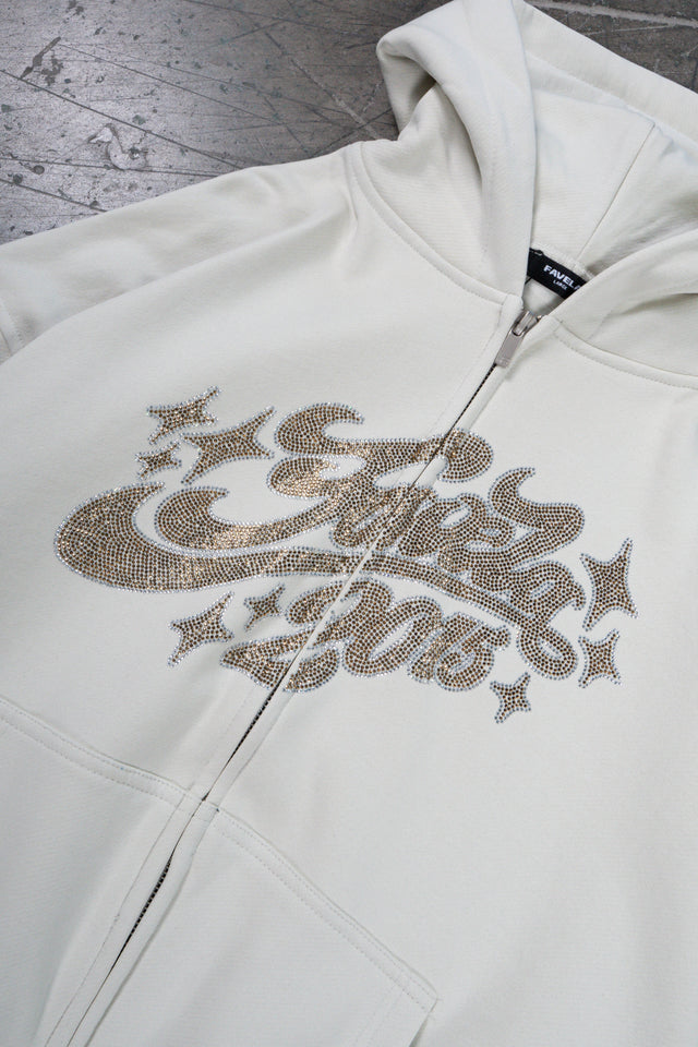 RHINESTONE 2015 FOGGY DEW FRONTZIP