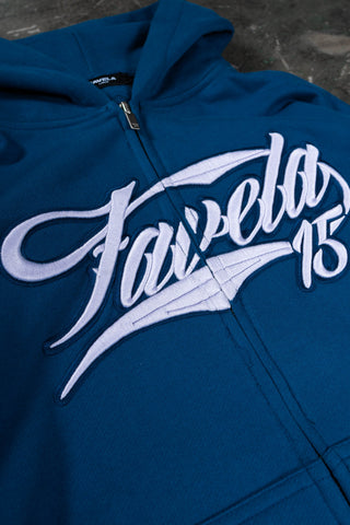 NEW 3D COLLEGE NAVY FRONTZIP