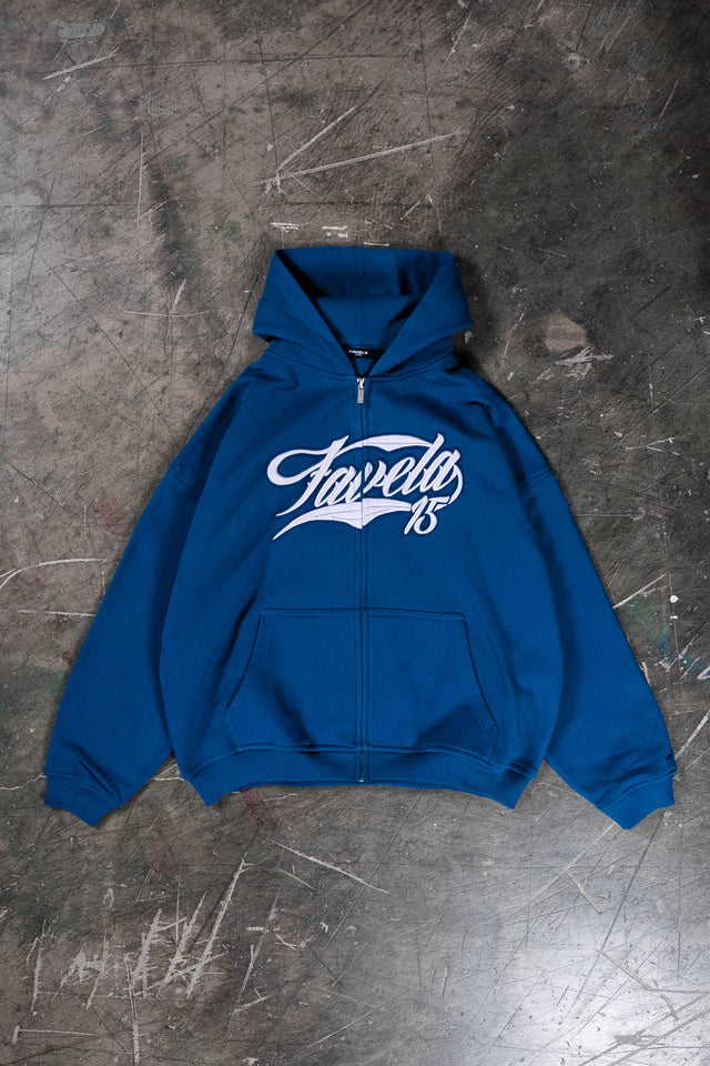 NEW 3D COLLEGE NAVY FRONT ZIP