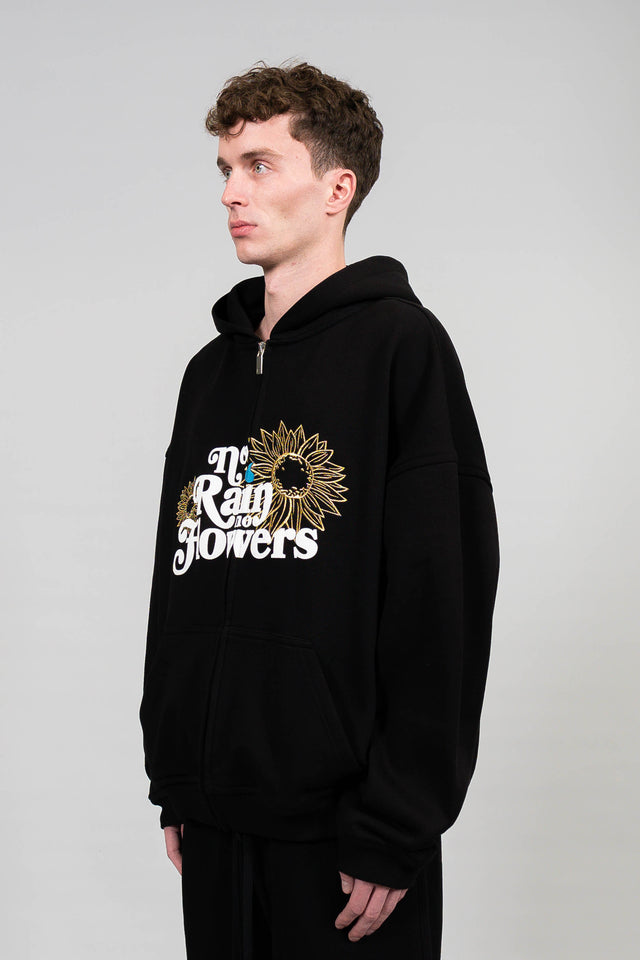 NO RAIN NO FLOWERS FRONTZIP