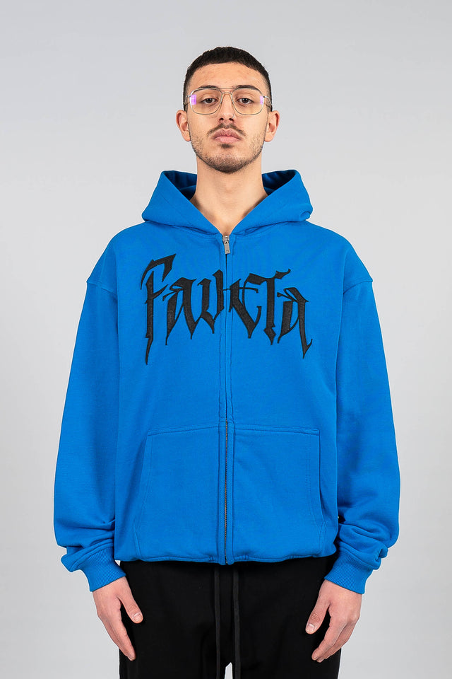 BOLT FLEECE ROYAL BLUE FRONT ZIP