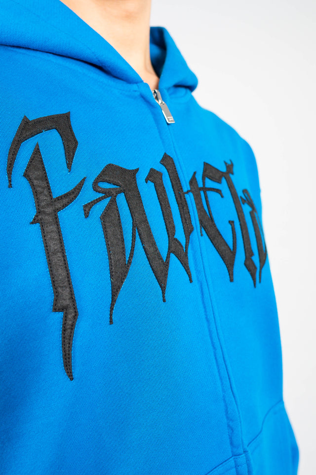 BOLT FLEECE ROYAL BLUE FRONT ZIP