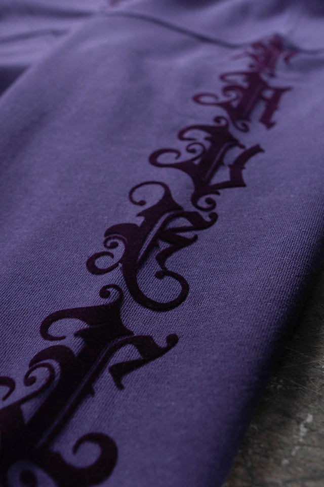 VELOR NIGHTSHADE FRONT ZIP