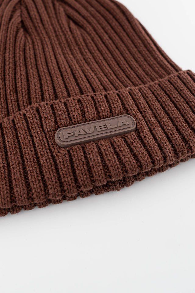 BROWN BEANIE