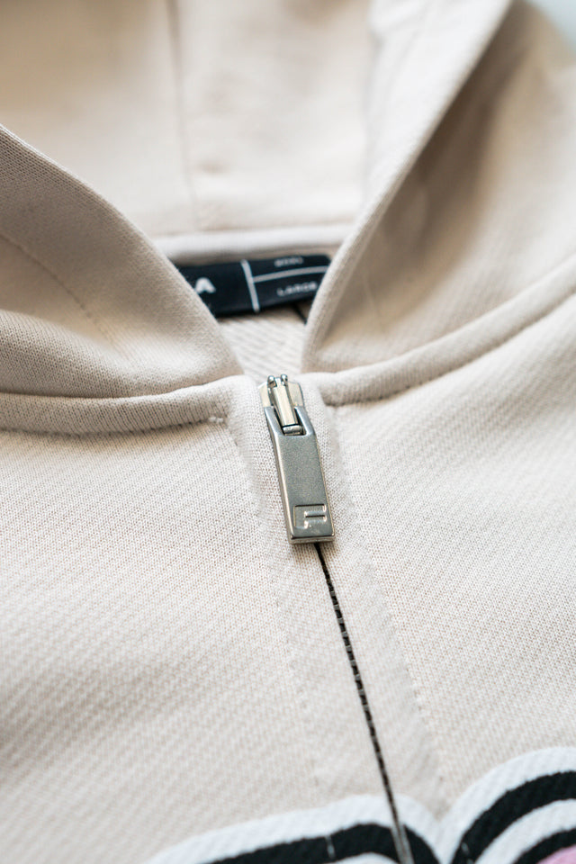 OATMEAL RUSSIAN GRAFITTI FRONT ZIP