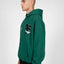 F FROTTEE FOREST GREEN SNAP BUTTON HOODIE