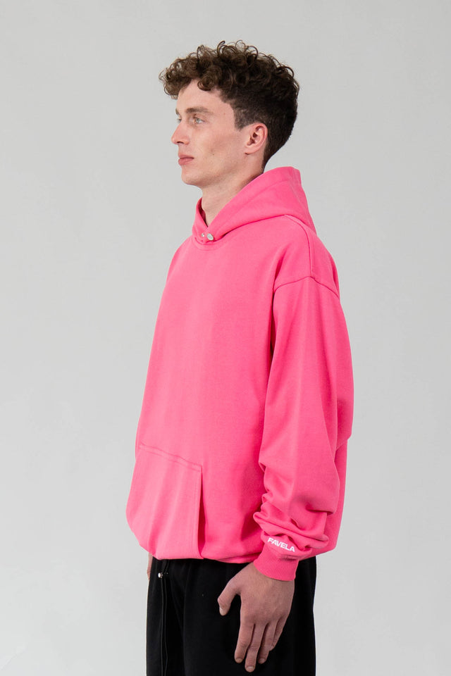 BUBBLE GUM SNAP BUTTON HOODIE [SS/21]