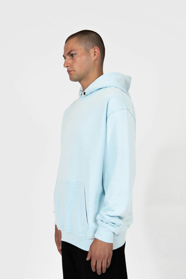 ICE WATER SNAP BUTTON HOODIE