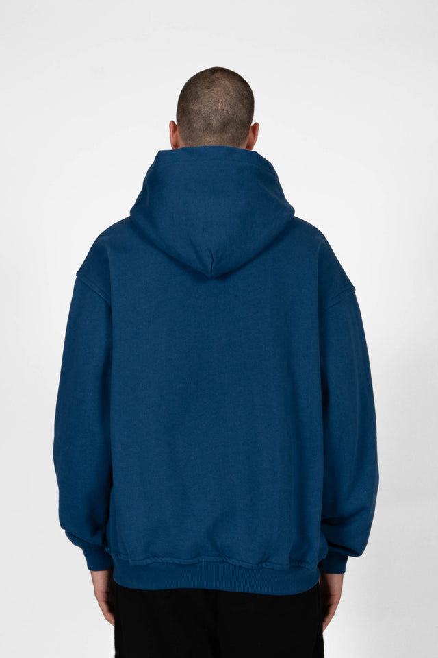 NAVY FRONTZIP