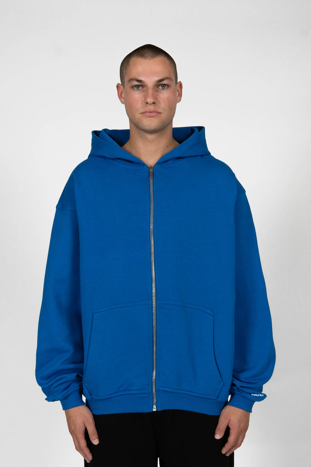 ROYAL BLUE FRONT ZIP