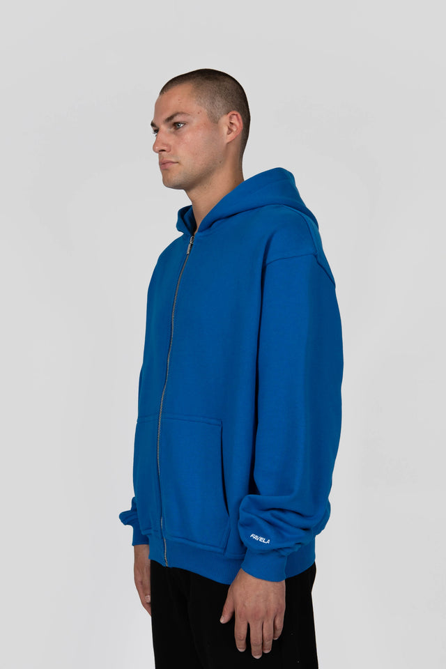 ROYAL BLUE FRONT ZIP