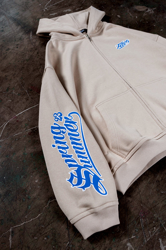 SS23 TAUPE FRONT ZIP