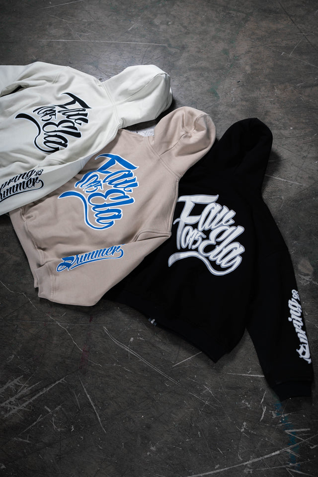 SS23 BLACK FRONT ZIP