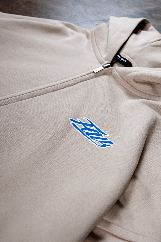 SS23 TAUPE FRONT ZIP