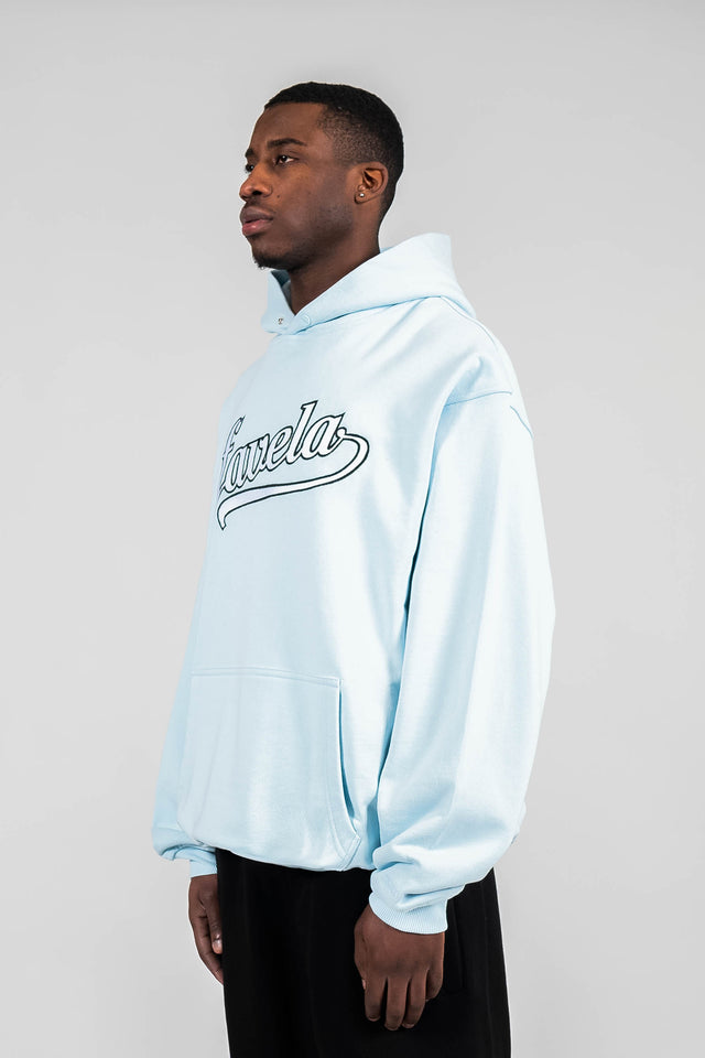 COLLEGE ICE WATER SNAP BUTTON HOODIE