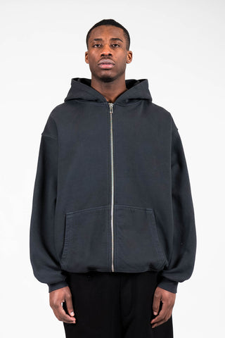 VINTAGE BLACK FRONTZIP