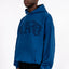 FAV FROTTEE NAVY SNAP BUTTON HOODIE