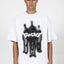 %MISSION BLACK - WHITE T-SHIRT%