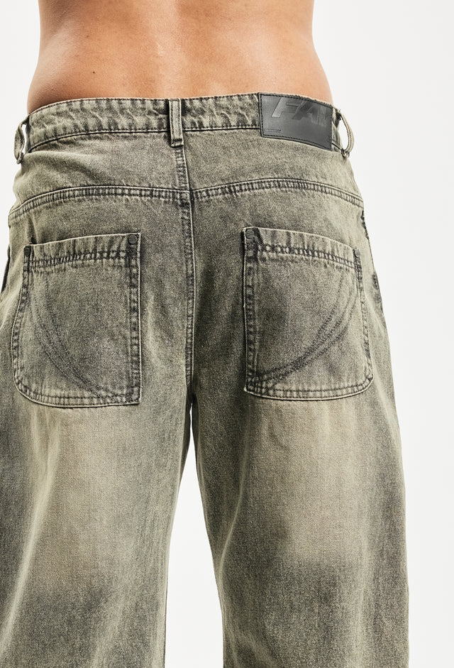 BALLOON DART VINTAGE GREY DENIM