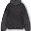 HOPE BLACK WASHED FRONTZIP