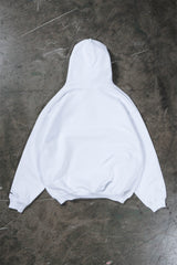 NICE DAY WHITE SNAP BUTTON HOODIE